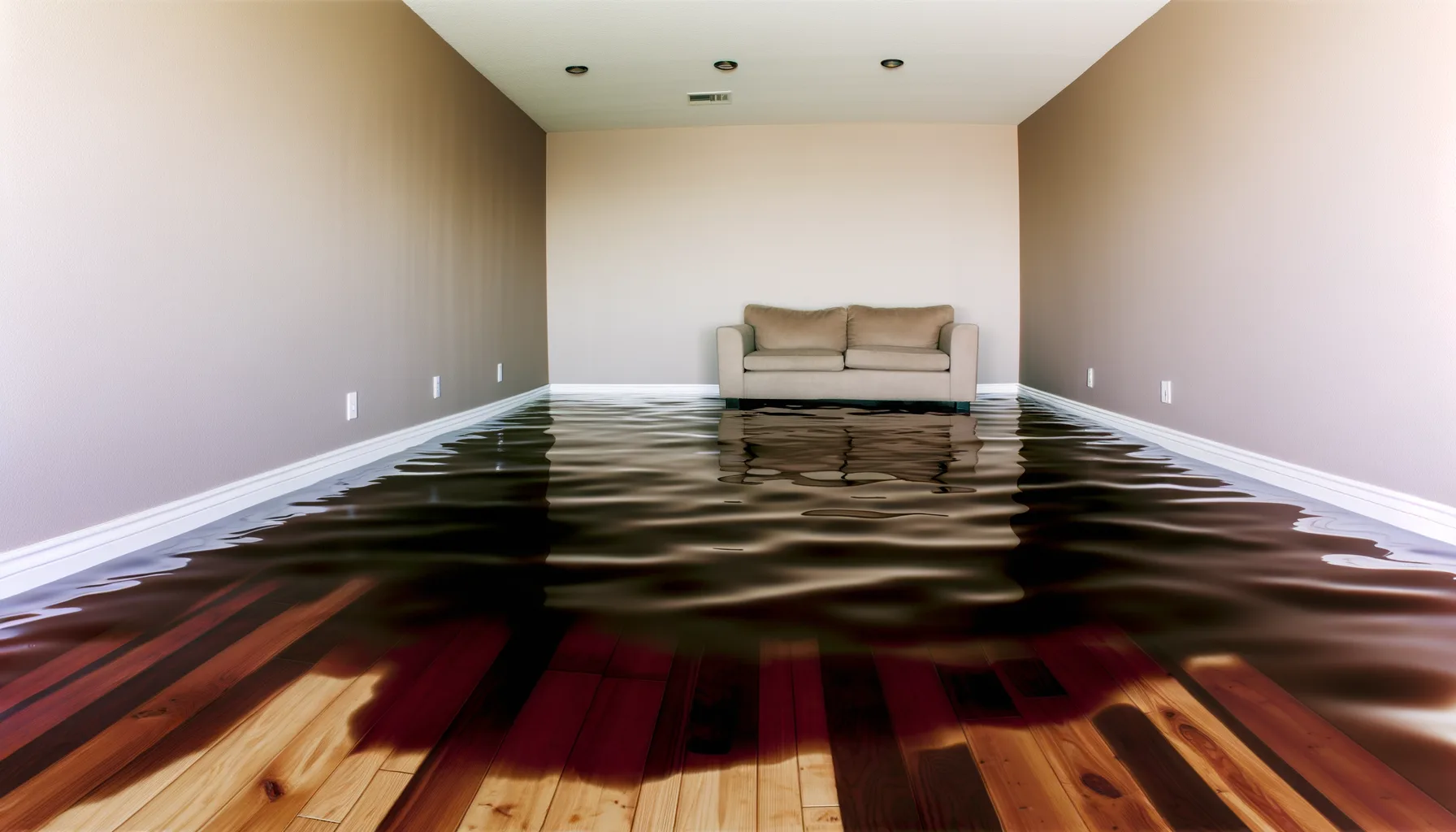 Kitchen Water Damage